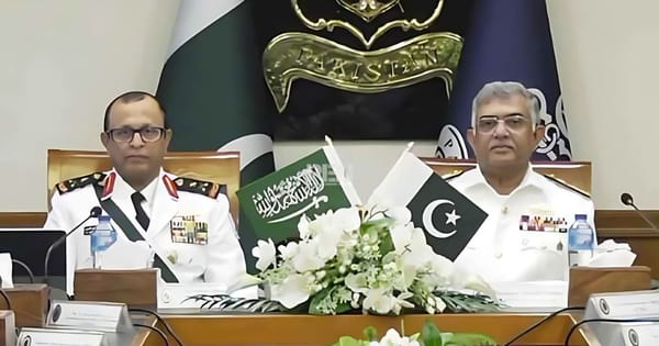 Saudi Naval Chief Visits Pakistan, Reaffirms Defence Ties with Navy Head Ashraf